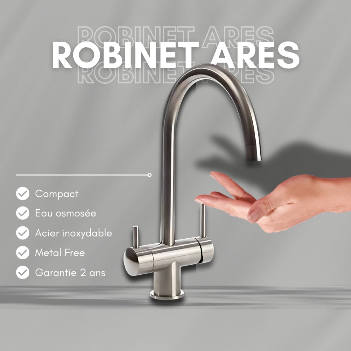 Robinet 3 voies - ARÉS - Osmosense